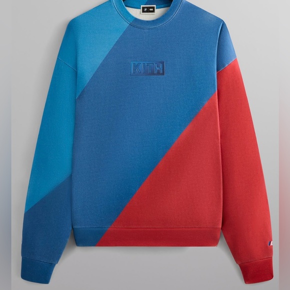 KITH FOR BMW M VINTAGE NELSON Crewneck Logo Hoodie Bmw Kith Hoodie XXL Kith For BMW Jumbo Vintage Nelson
